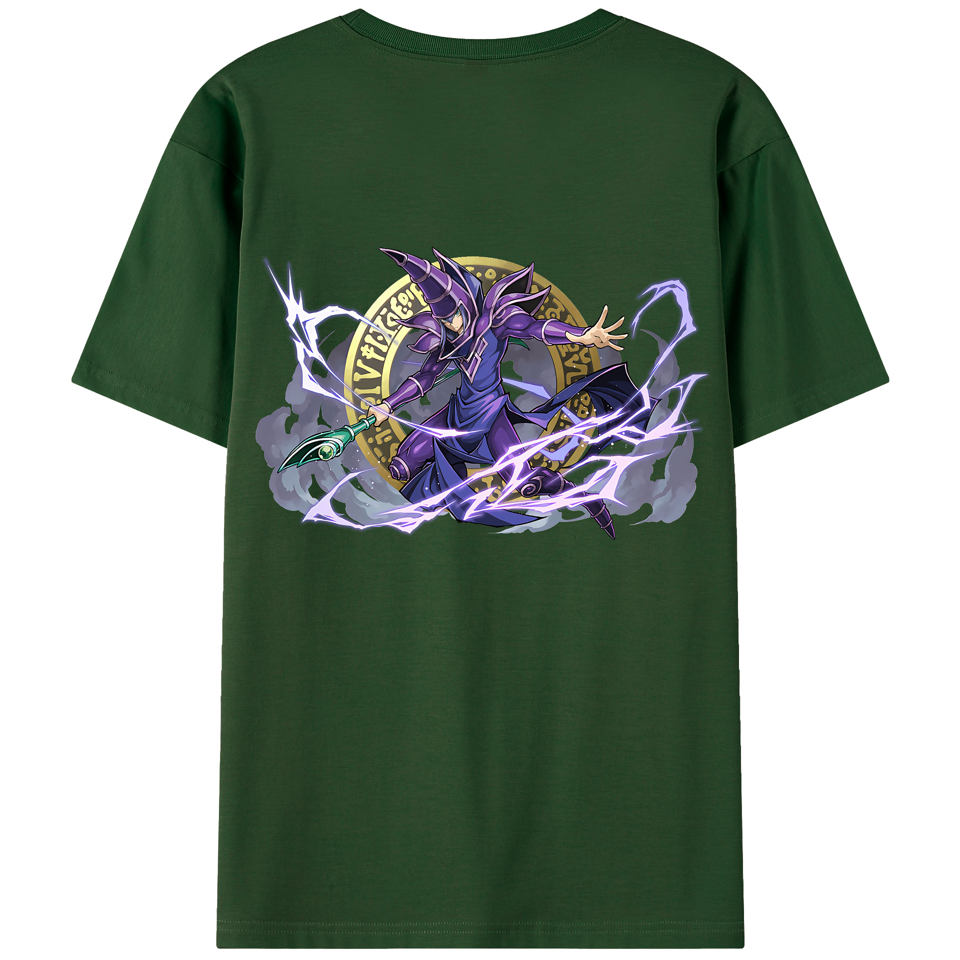 （画像用） 遊☆戯☆王 Yu-Gi-Oh! 綿100％半袖Tシャツ（背面プリント）